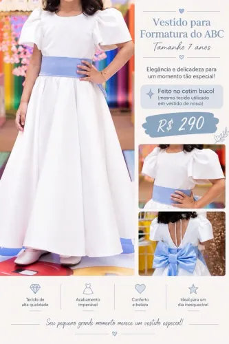 Vestido de Formatura ABC 