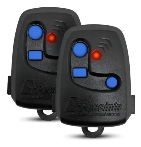Controle Remoto Peccinin 3 Teclas 433,92 Mhz Com Pilha