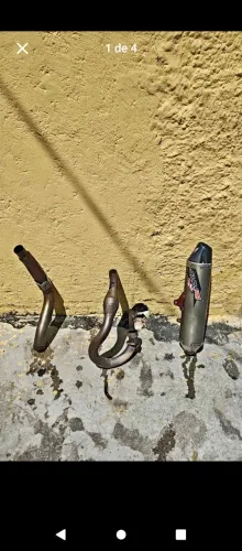Escapamento Bel Parts XRE 300 novo 