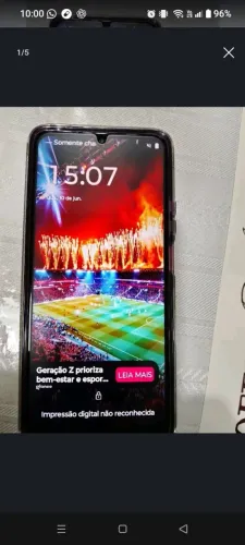 Smartphone Moto G6 128gb + Capa Anti Impacto + Película Privacidade