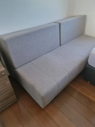 Sofá Cama 3 lugares TOK&STOK