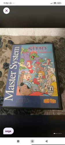 Jogo Master System Sítio do Pica Pau Amarelo para colecionadores 