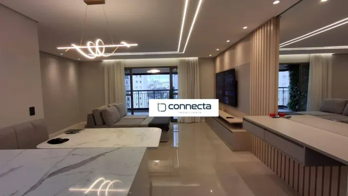 Apartamento mobiliado com 88M² com 02 suítes, varanda Gourmet, 01 vaga de garagem no Maced