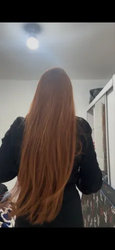 Mega hair 70 cm ruivo 