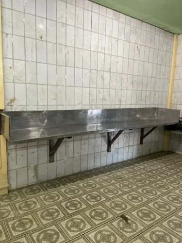 Bancada de inox 3,40m