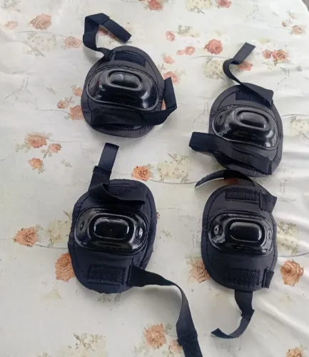 Kit de joelheira e cotoveleira infantil
