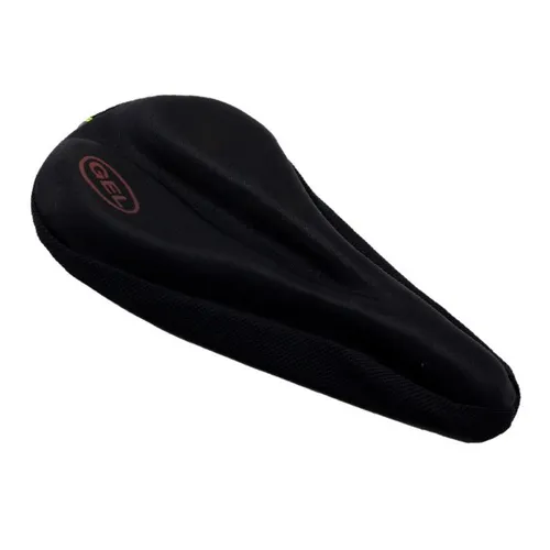 Capa de Banco Selim para Bike em Gel Almofada Anatômica Serve em Spinning cor Preta 5403