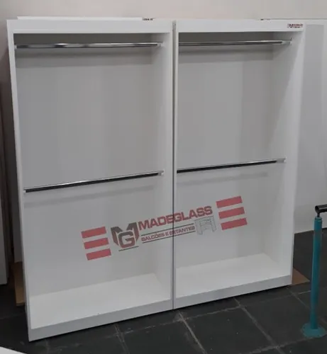 kit c/ 2 Armario Cabideiro p/ Roupas - Parcelamos em 12x sem juros no cartão