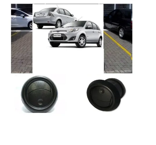 Difusor De painel Ar Ford Fiesta Central Parte Lateral Preto valor unitário