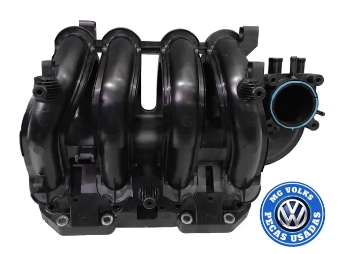 Coletor de admissão linha Volkswagen Gol Voyage Saveiro Fox Specefox Polo Golf 1.0/1.6