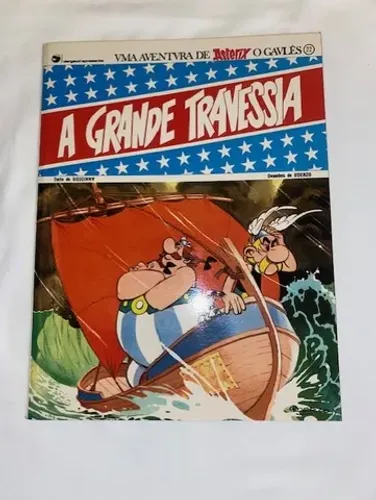 Revista Asterix e a Grande Travessia - usada perfeita