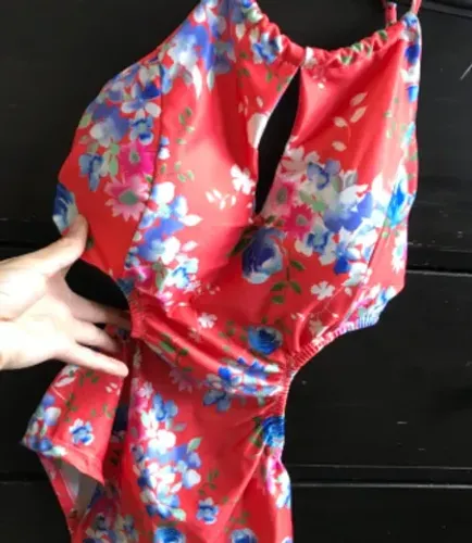 Body rosa salmão 