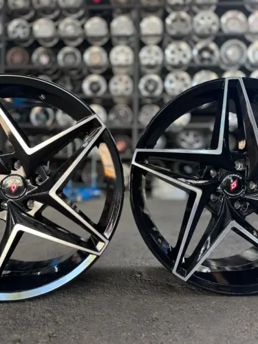 Rodas aro 20 preta Furação 5x112 5x114
