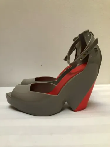 Melissa Floret cinza e laranja 39/40