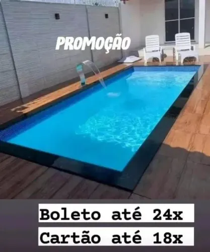 Piscina de fibra