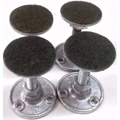 Pé Nivelador 4 Peças Mesa De Sinuca / Bilhar / Pebolim Pés