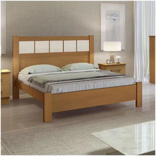 Cama Casal Primicia Plus Cinamomo.Off White - Frete Grátis - Receba Hoje