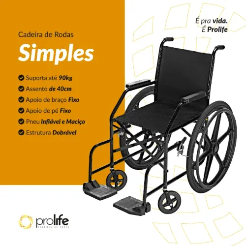 Cadeira de Rodas R$569,00 