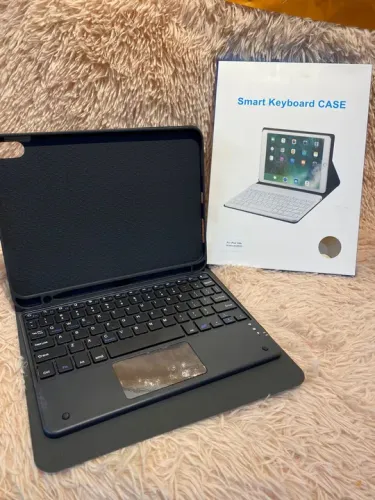 Teclado com touchpad, teclado USB confortável A9 plus iPad 10 tab A9 