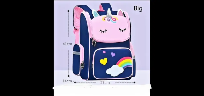 Mochila Infantil Unicórnio ( Nova )