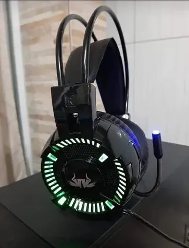 Headset Gamer Knup, Drivers 40mm, 7.1 Sorround, LED - KP-464