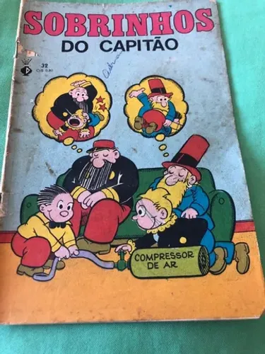 Revista rara Os Sobrinhos do Capitão