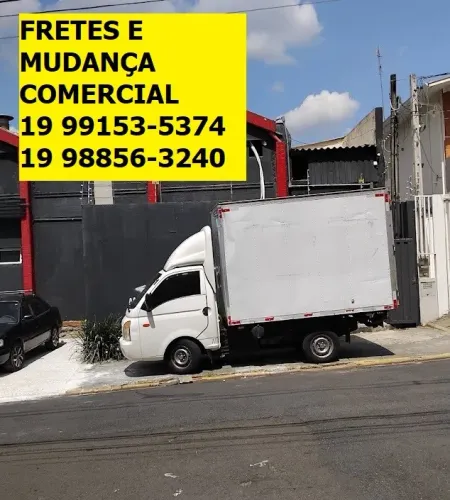 Mudança Comercial com Caminhão Baú - Transporte - Frete - Mudança - Campinas/São Paulo