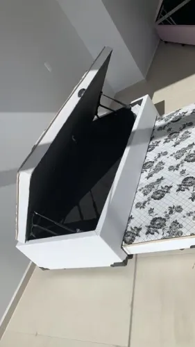 Bau solteiro com auxiliar espuma ou Molas