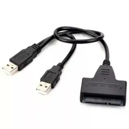 Cabo Adaptador Conversor Ssd Hd Sata Notebook 2,5 P/ Usb 2.0 / 3.0