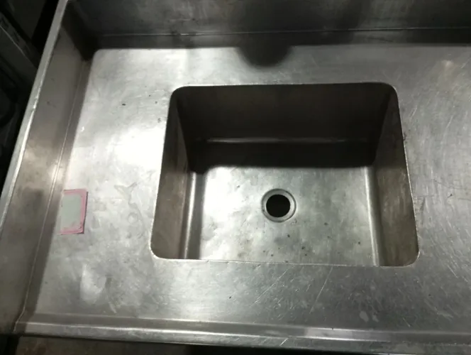 Pia inox mesa 