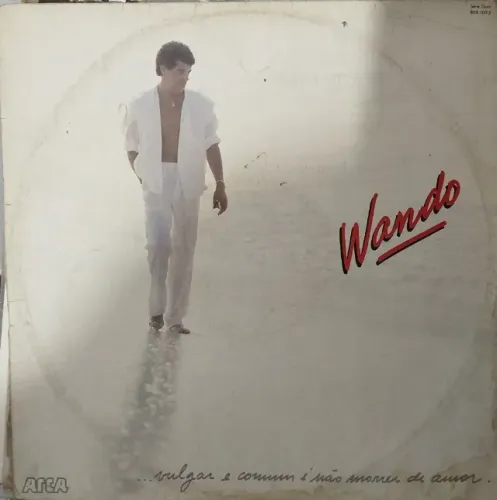 LP Disco Vinil Wando vulgar e comum é não morrer de amor