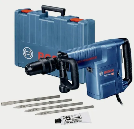 Martelo Demolidor 11 kg 1.500W GSH 11 E BOSCH 16,8 Jaules 220V