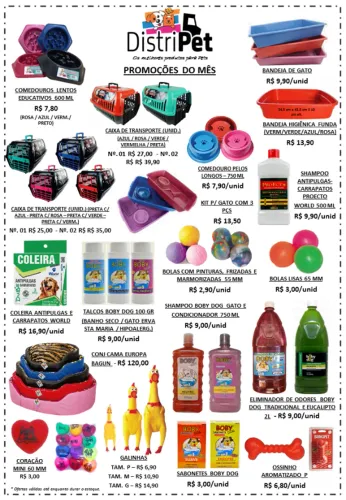Vendedor de produtos e acessórios do Ramo Pet (cães, gatos, pássaros, hamster, etc)