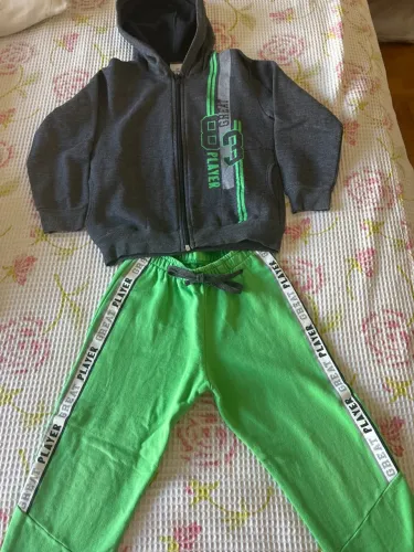 Conjunto Moletom Flanelado TAM 6 R$ 35,00