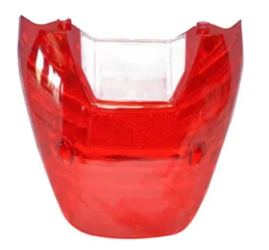 VALPLAS - LENTE DA LANTERNA TRASEIRA VERMELHA- TITAN 150 2004/08 - FAN 125 2009/2013 - BRO