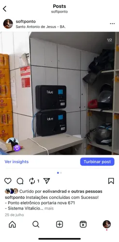 Relógio de Ponto Eletrônico 