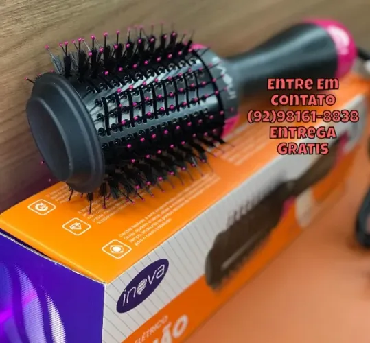 Escova Alisadora Inova Profissional - Entrega das 9 até as hrs22