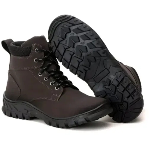 Bota Coturno Boot Marrom Tam 40 Nova