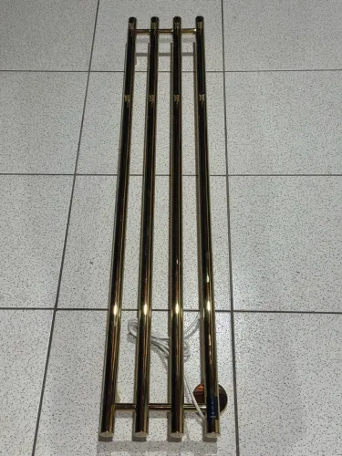 Aquecedor de toalha elétrico 4 barras vertical - GOLD