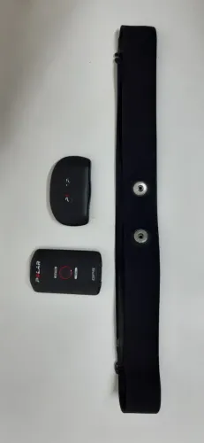 Cinta monitor cardíaco e unidade Gps Polar G5 (defeito)