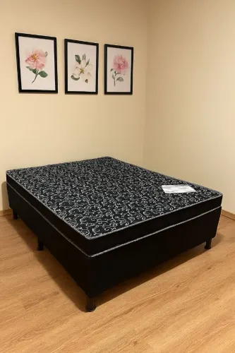 Cama casal nova na promoção com colchão garantia