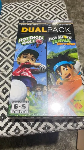 Hot Shots Golf eTennis Dual Pack Psp Usa lacrado