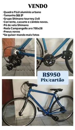 Bicicleta Fuji Alumínio Urb