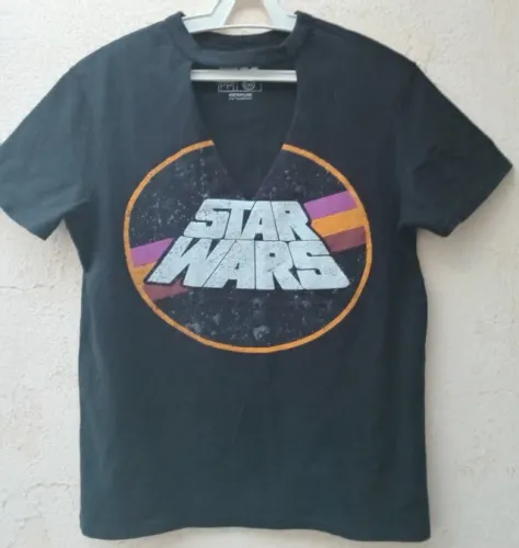 Camiseta Star Wars feminina P/PP 