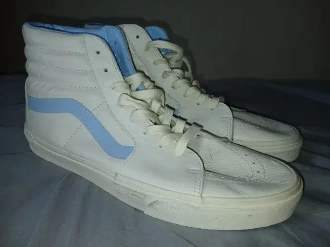 TENIS VANS OLD SCHOOL COURO 45