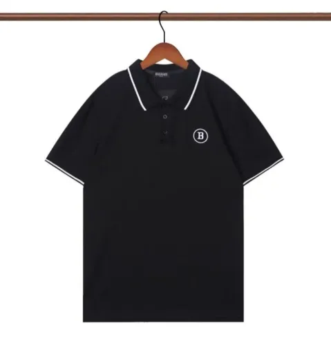 Camisa Polo Balmain Importada Totalmente Bordada