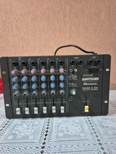 Mesa de Som Wattsom MXM 6 SA - Perfeita para suas mixagens, Igreja, Reuniões, Palestras!