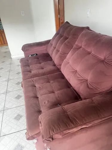 Sofá retrátil super confortável