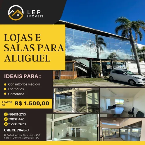 Salas inteiro p comerciais ara aluguel possui a partir de 25m2