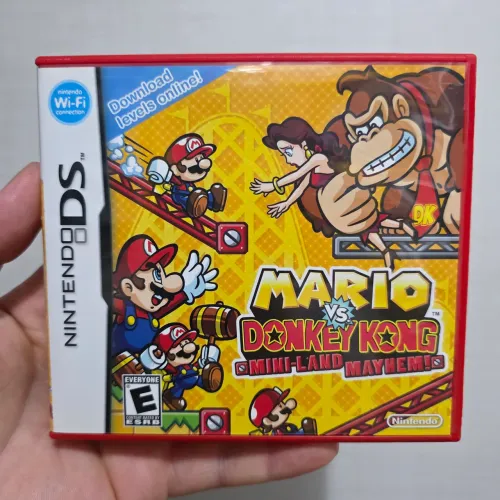 Jogo Mario VS Donkey Kong Nintendo DS